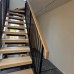 Steel Staircases with Ash Treads and Kite Winder, Manchester